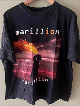 T-Shirt: Radiation Tour 1998 (front) - October-November 1998